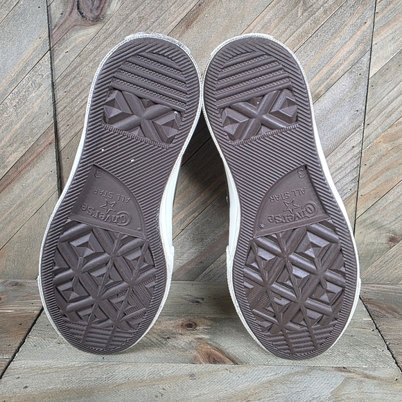 Converse X Comme des Garçons Play Athletic Sneakers Mens Size 3 Womens 5 Green - Picture 8 of 9